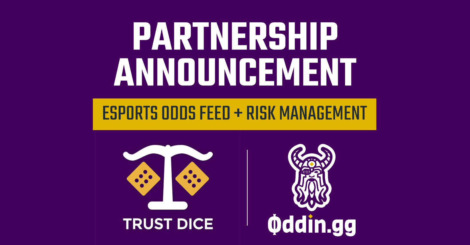 Oddin.gg partners with Trust Dice